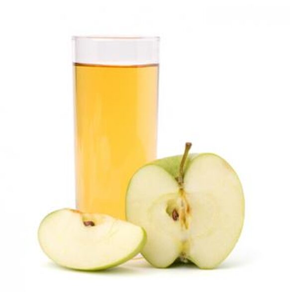 Fresh apple juice